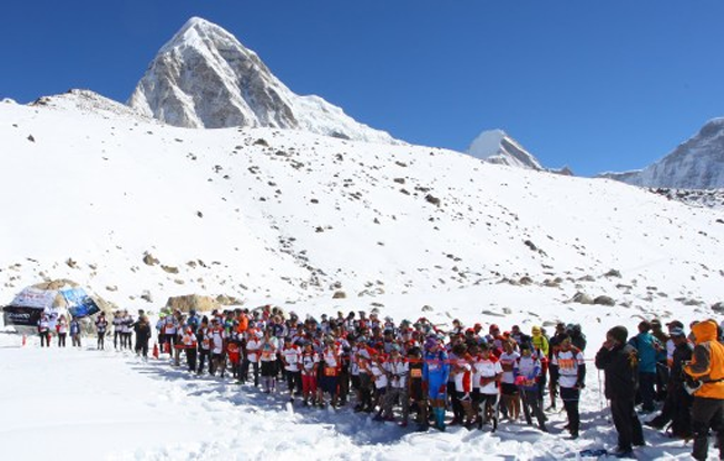 Nepalese Runner Wins World's Highest Marathon