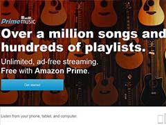 Amazon Launches Streaming 'Prime Music' Service