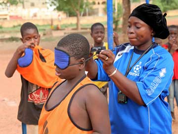 Young Blind Footballers Take to the Pitch in Mali