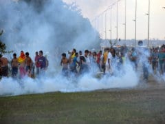 Police, Strikers Clash in Brazil World Cup Host City