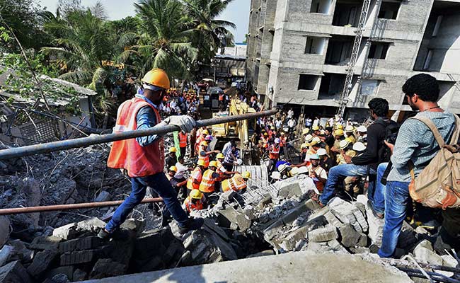 Chennai Building Collapse: 10 Killed, Several Still Feared Trapped