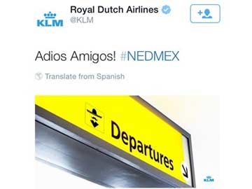 Bad Tweet: Dutch Airline Angers Mexico Soccer Fans 
