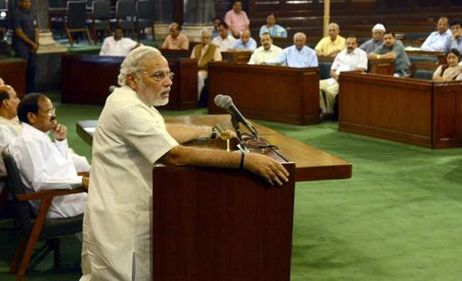 Narendra Modi To MPs: Do Not Touch My Feet