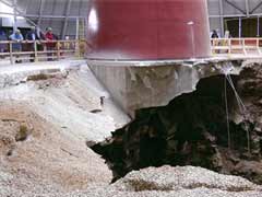 Sinkhole Comes as Blessing in Disguise for Car Museum