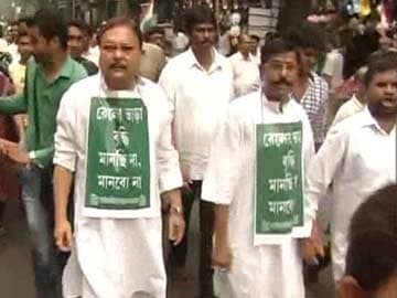 Protests by Trinamool Congress, BJP Bring Kolkata Traffic to Grinding Halt