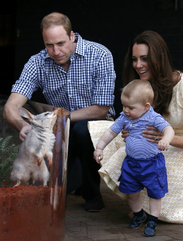 Prince Harry Compares Baby George to Winston Churchill