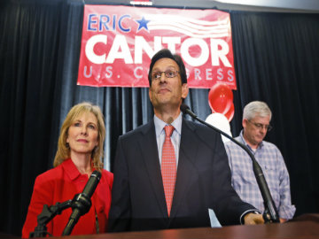 United States House Majority Leader Cantor Defeated in Primary