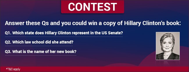 Contest: Win a Copy of Hillary Clinton's Book 