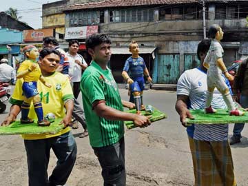 Kolkata: Statues, Sandesh, Graffiti Get World Cup Touch