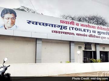 Raj Thackeray Miffed With Poster Atop AC Public Toilet in Mumbai