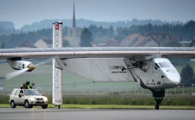 Solar Plane, Set to Fly Around World, Makes Inaugural Flight in Switzerland