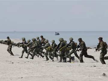 Filipino, US Troops Hold Drills Near Disputed Sea