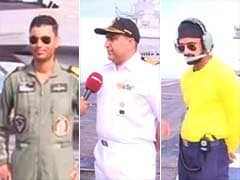 The Men Who Lead INS Vikramaditya