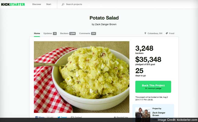 The Internet is Making a $34,981 (And Counting) Potato Salad