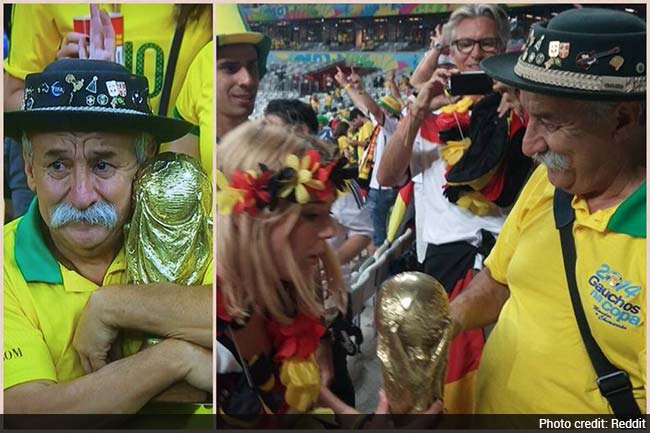 The Wonderful Story of Brazil's Saddest Ever Fan