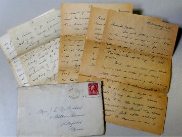 Letter Written in the United States 83 Years Ago Delivered