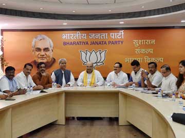 BJP Off the Block, Amit Shah Begins Knitting Strategy for State Polls