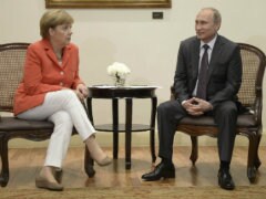 Angela Merkel and Vladimir Putin Call for Ceasefire in Ukraine: Kremlin