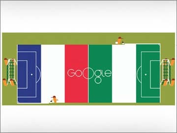 Google Doodle Paints the Field Ready for France Vs Nigeria World Cup Tussle