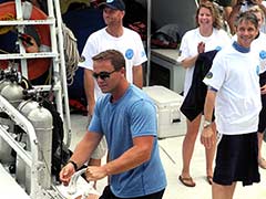 Oceanographer Jacques Cousteau's Grandson Emerges After 31 Days in Undersea Lab