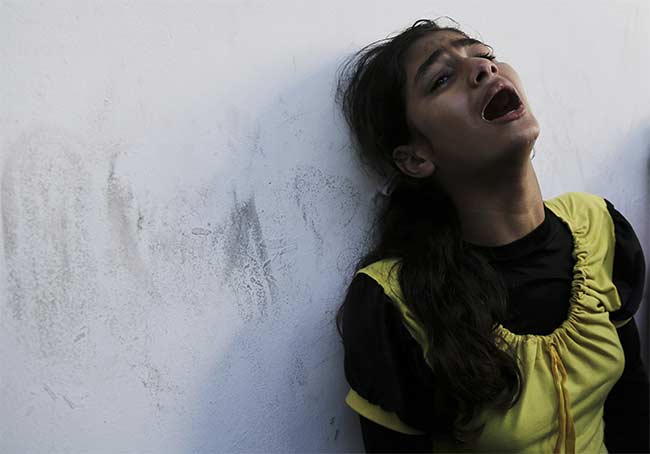 Airstrike Hits School Sheltering Gaza Civilians