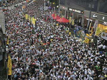 Nearly 200 Arrested After Big Hong Kong Democracy Rally