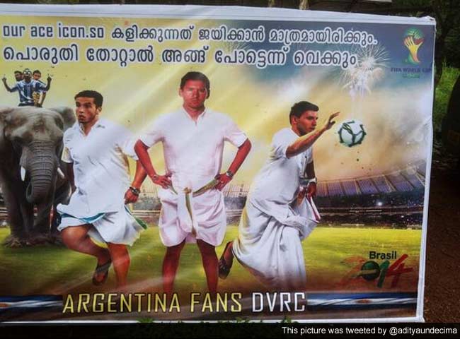 These Billboards From Kerala Will Make You Think That Messi is From God's Own Country