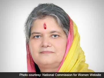 National Commission for Women Chairperson Supports Government's Stand on Juvenile Rapists