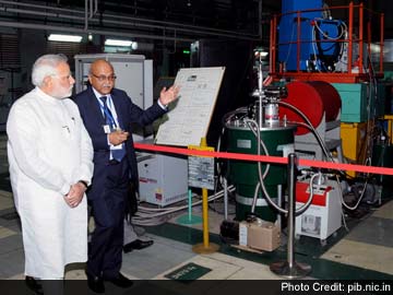 Prime Minister Narendra Modi Visits Bhabha Atomic Research Centre in Mumbai