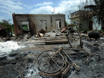 Mob Burns School in Riot-Hit Myanmar City