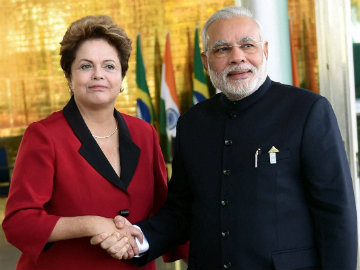 PM Modi Meets Brazilian President; Both Call for United Nations Security Council Reforms