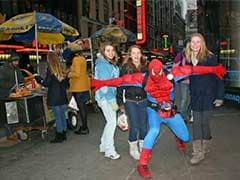 'Spider-Man' Hit Officer in Times Square: Police