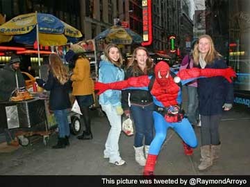 'Spider-Man' Hit Officer in Times Square: Police