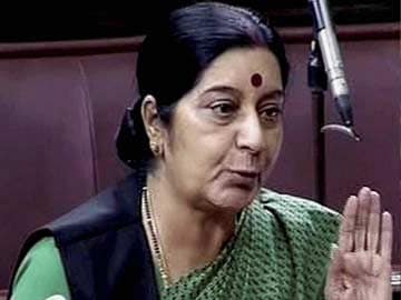 No Gaza Discussion, Israel and Palestine Both Friends: Sushma Swaraj