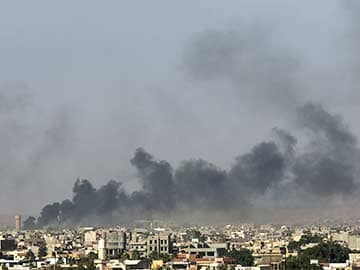 Huge Oil Depot Blaze Puts Tripoli Under Threat