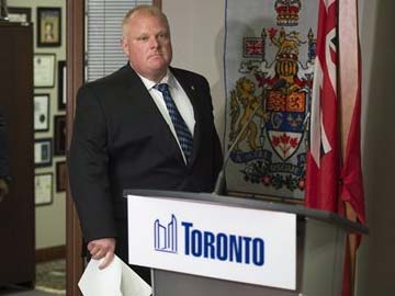 Toronto Mayor Can't Promise He Will Stay Sober 