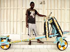 Tshukudu, the All-Purpose Transport Scooter is Congo's Lifeline