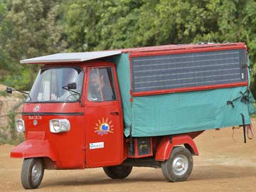 Bangalore Engineer Prepares Solar Tuk-Tuk for London Odyssey