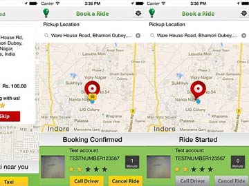 Delhi: New App for Booking Autos, Cabs
