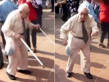 This Dancing Grandpa Will Force You to Drop Everything and Cheer For Him