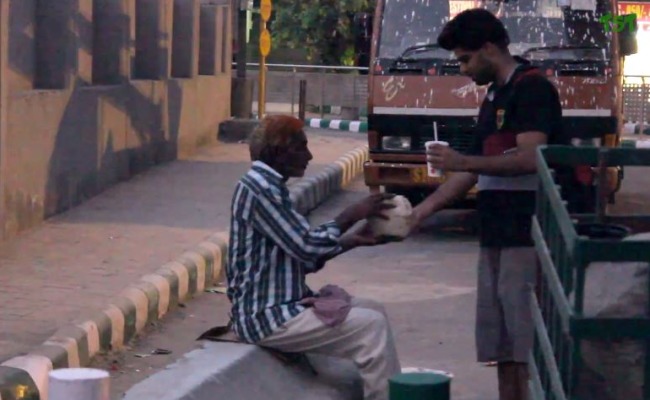 A Man Asked Strangers For Food But Only This Person Obliged