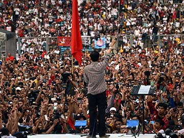 Indonesia's Widodo Declares Victory in Presidential Race