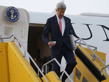 John Kerry Arrives in Vienna for Iran Nuclear Talks