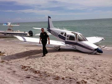 Plane Crash Lands on Beach, Killing Man And Injuring 9-Year-Old