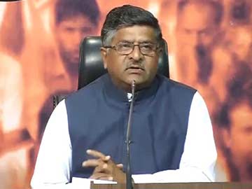 Violation of Indian Laws by US Agencies Unacceptable: Ravi Shankar Prasad