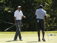 No Optical Illusion: Barack Obama Balances World Crises With Golf, Time Off