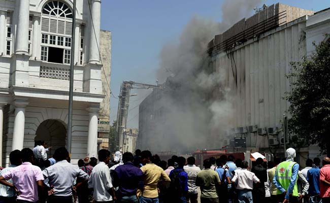 Smoke Billows Into Delhi Sky, As Officials say Fire is Under Control