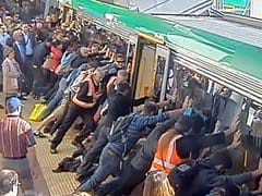 Commuters Lift Train to Free Man Whose Leg Was Trapped