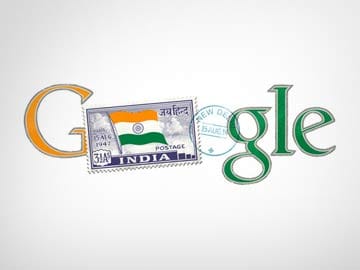 Google Marks India's 68th Independence Day with Doodle Featuring Nation's First Stamp