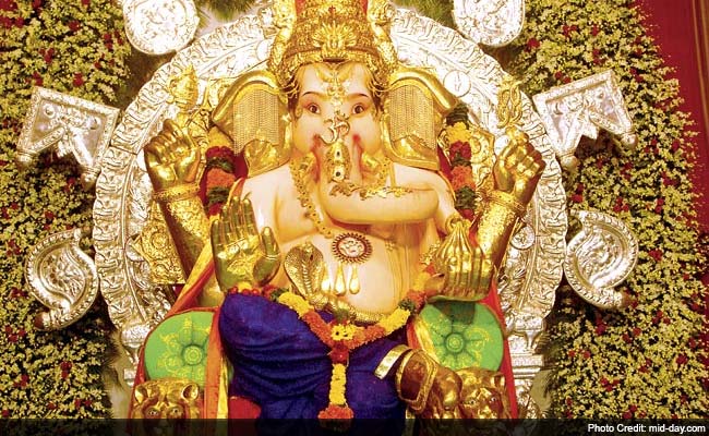 Mumbai's Richest Ganpati Insured For Over Rs 50 Crore a Day